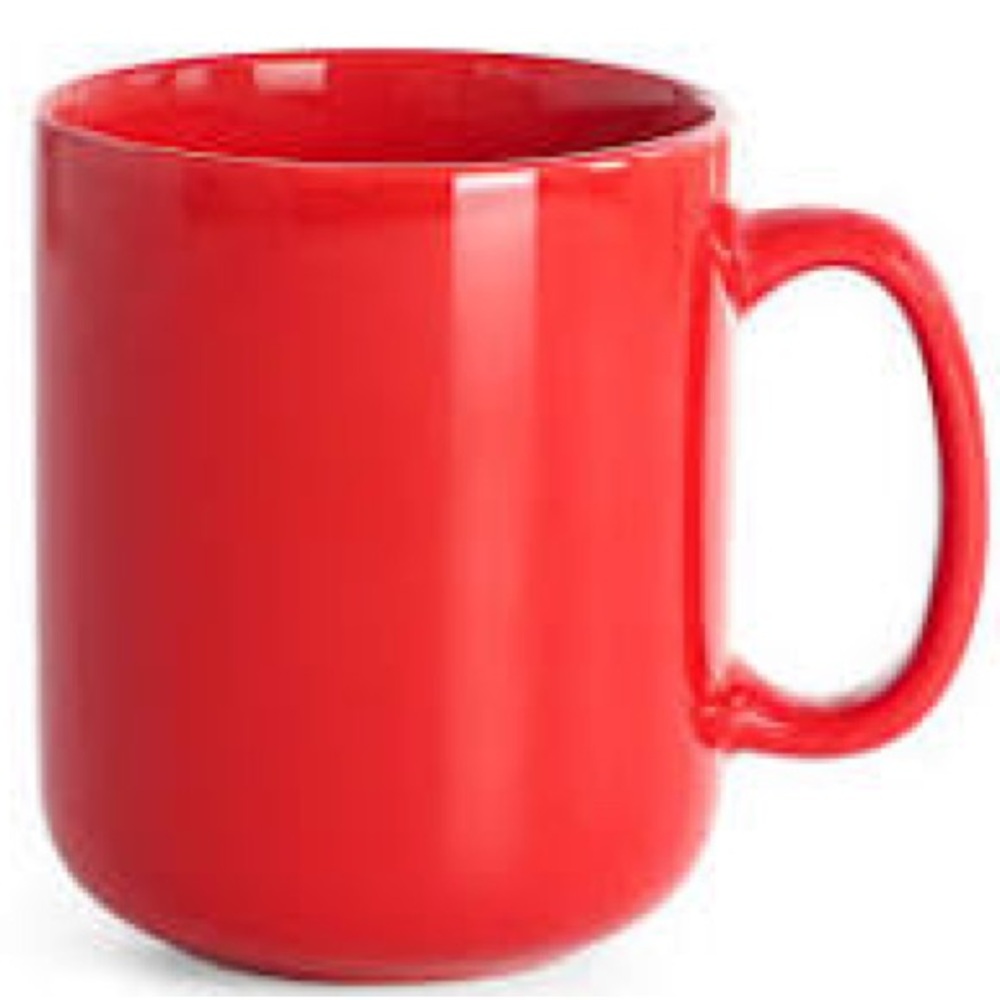 Red Ceramic Mug